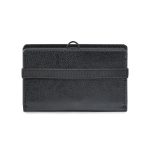GLENN. Etui na karty wykonane z poliuretanu, zamykane na gumkę P177459S AX-VB129-W