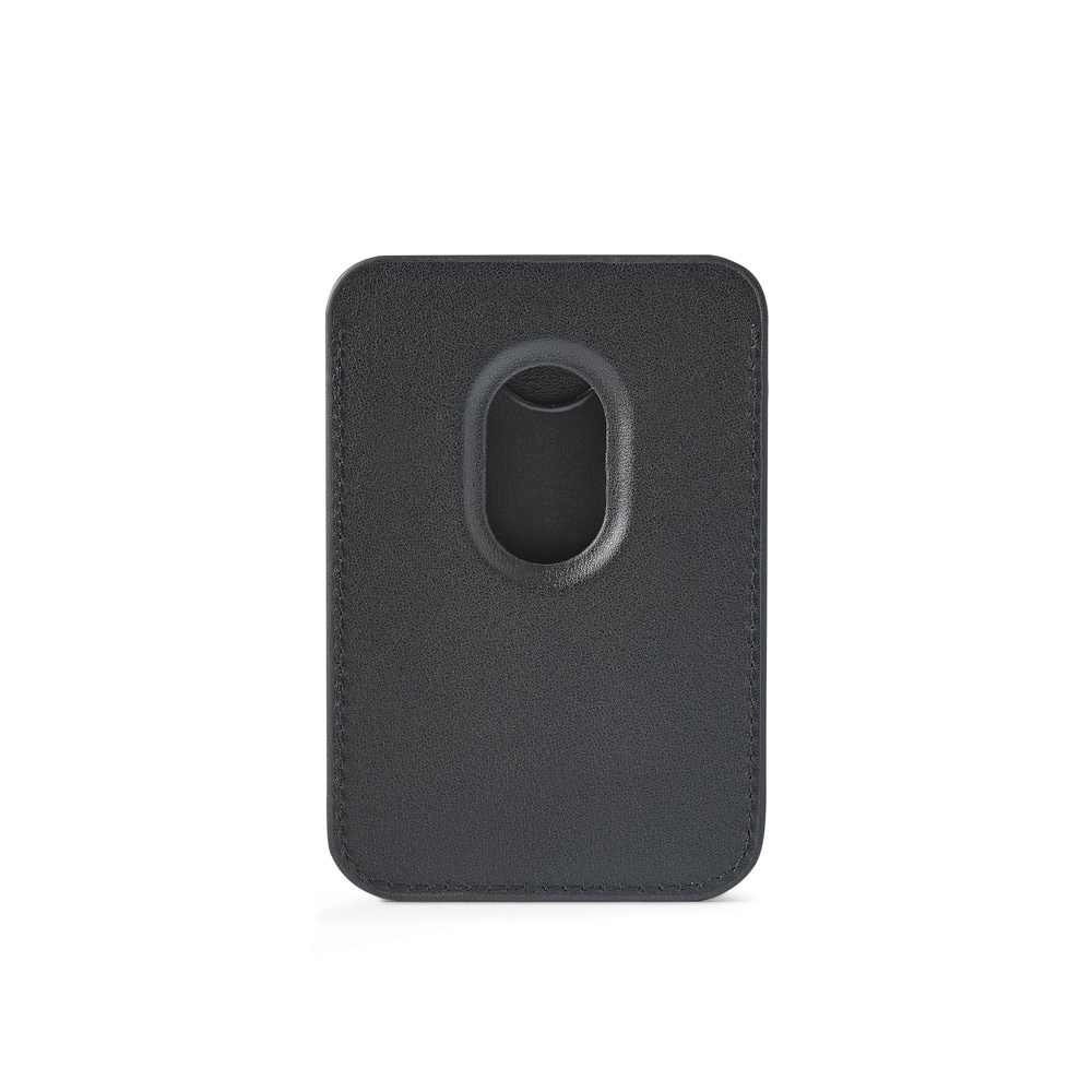 CONNOR. Magnetyczny uchwyt na karty wykonany ze skóry PU, łatwo mocowany do tylnej części telefonu komórkowego, z blokadą RFID P177461S 4 CONNOR. Magnetyczny uchwyt na karty wykonany ze skóry PU, łatwo mocowany do tylnej części telefonu komórkowego, z blokadą RFID P177461S