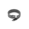 NADELLA. Kabel USB-C do USB-C z poliestrowym oplotem (60 W) i systemem magnetycznym ułatwiającym zwijanie P177465S 3 NADELLA. Kabel USB-C do USB-C z poliestrowym oplotem (60 W) i systemem magnetycznym ułatwiającym zwijanie P177465S
