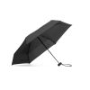 EMMA. 19-calowy kompaktowy mini parasol z pongee 190T P177472S czarny
