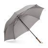 MATEO. Duży (30") parasol pongee P177475S szary MATEO. Duży (30") parasol pongee P177475S szary