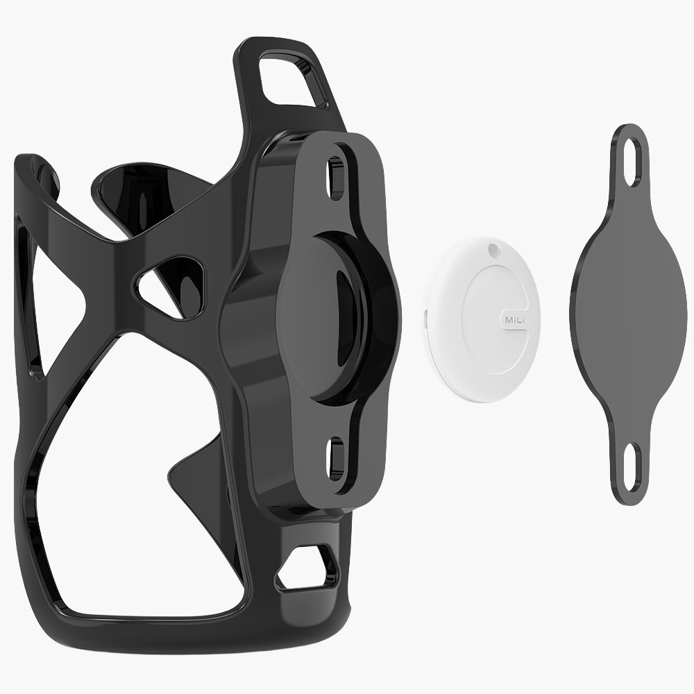 Rowerowy uchwyt na butelkę, lokalizator MiLi DUO P160375X AX-VAM06-03