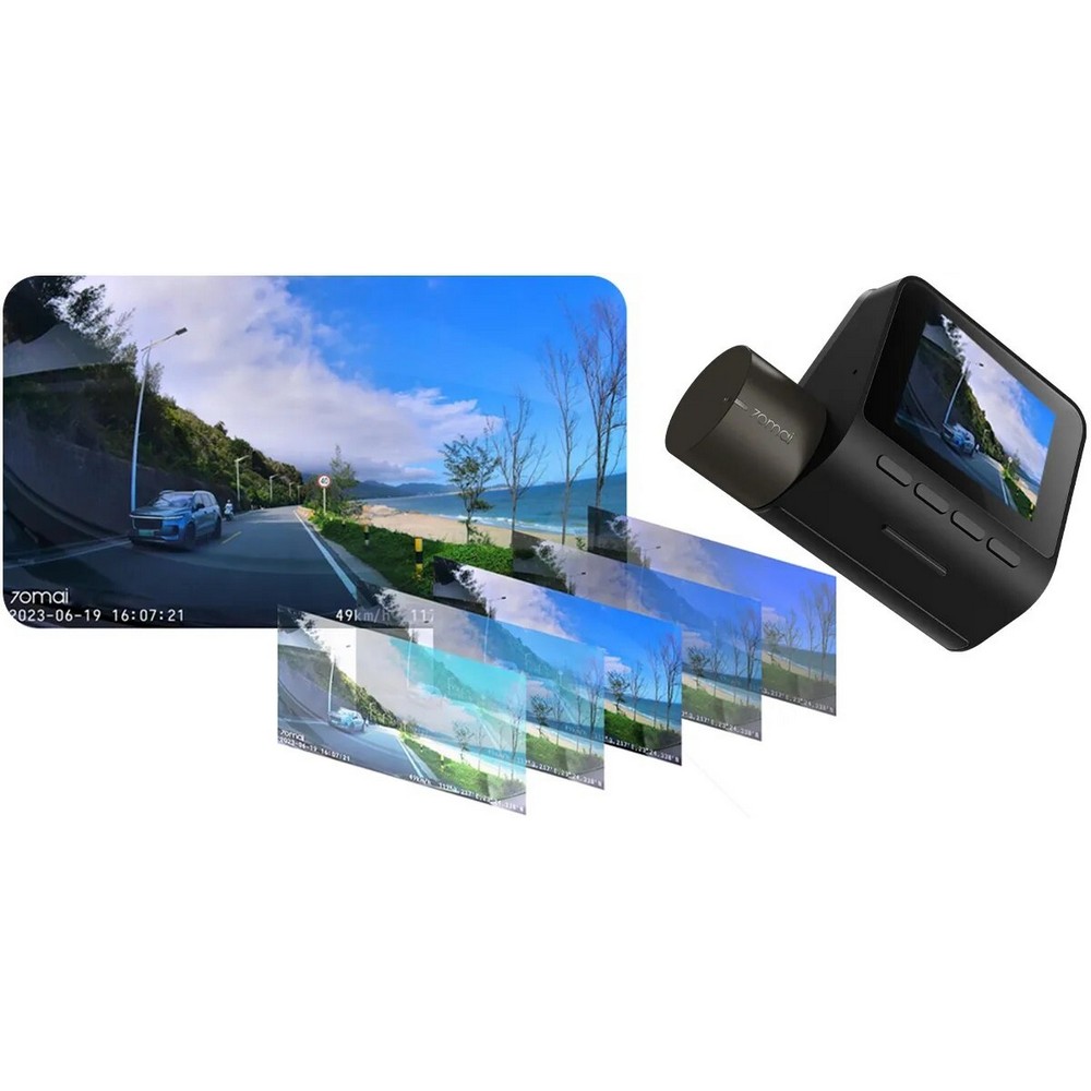 Wideorejestrator samochodowy, kamera 70MAI A200 P177188X AX-VAM07-03