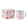 Świąteczny kubek 300ml P177690O bialy