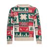 Świąteczny sweter z dzianiny L-XL P177698O