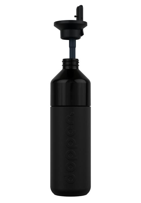 Dopper Insulated (580 ml) - Blazing Black x Flip Straw - Black P177338P 2 Dopper Insulated (580 ml) - Blazing Black x Flip Straw - Black P177338P
