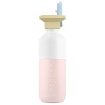 Dopper Steel (350 ml) - Soft Pink x Flip Straw - Sunny Sorbet P177340P 