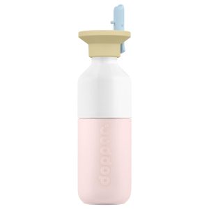 Dopper Steel (350 ml) - Soft Pink x Flip Straw - Sunny Sorbet P177340P 
