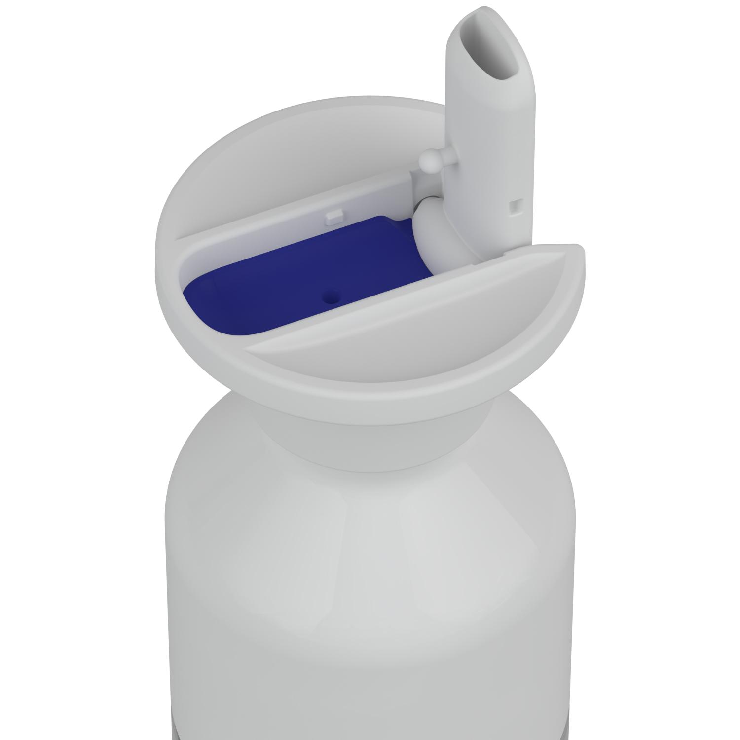 Dopper Steel (490 ml) x Flip Straw - White P177339P 2 Dopper Steel (490 ml) x Flip Straw - White P177339P