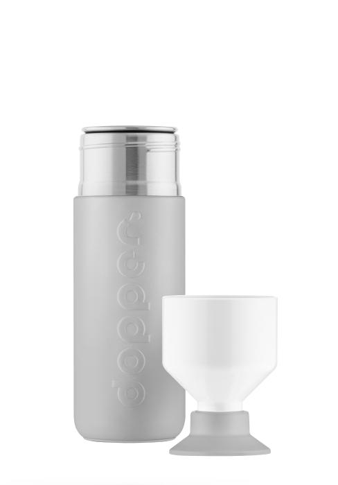 Butelka stalowa DOPPER 800 ml Crisp Grey P177489P 2 Butelka stalowa DOPPER 800 ml Crisp Grey P177489P