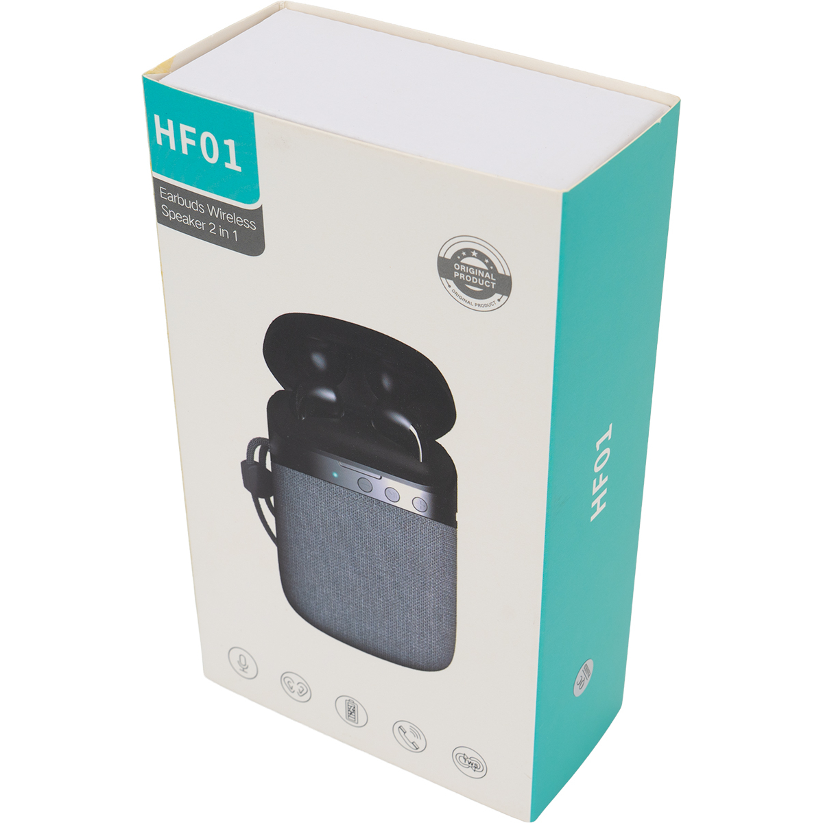 Głośnik Bluetooth HF01 z wbudowanymi słuchawkami 2w1 P144081G 9 Głośnik Bluetooth HF01 z wbudowanymi słuchawkami 2w1 P144081G