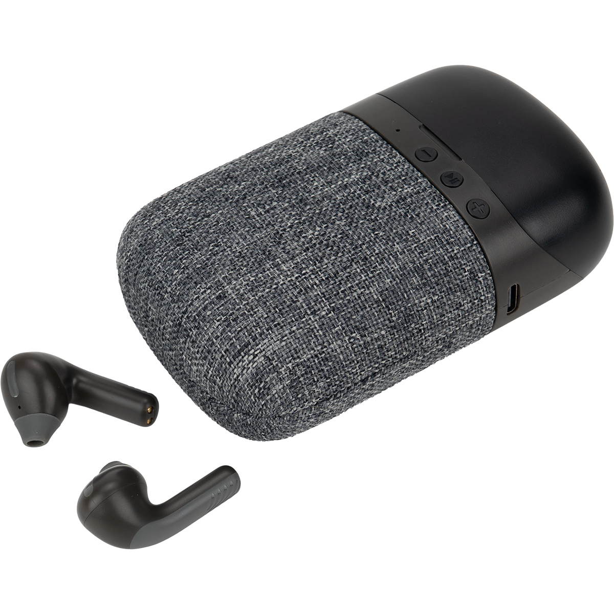 Głośnik Bluetooth HF01 z wbudowanymi słuchawkami 2w1 P144081G EG-G0618mc-500mah