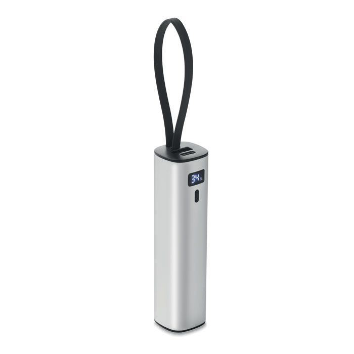 Powerbank 5000 mAh PD 20W P177833O srebrny mat Powerbank 5000 mAh PD 20W P177833O srebrny mat