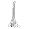 Brelok 3w1 kabel ładujący P177842O srebrny Brelok 3w1 kabel ładujący P177842O srebrny