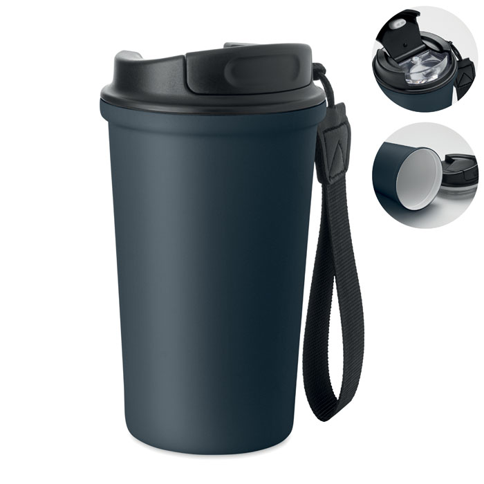 Kubek 400 ml stal recykling P177853O francuski granat