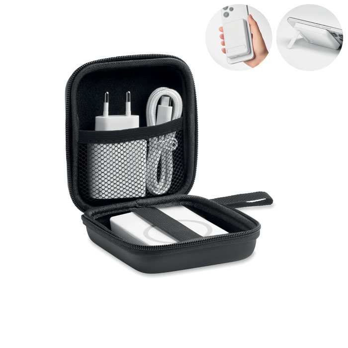 Magnetyczny powerbank 5000mAh P177912O bialy