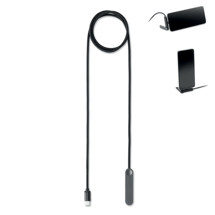 stojak na telefon z kablem USB-C o P177944O MI-MO3192-03