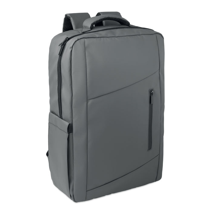 plecak na laptopa 15" PU RPET P177978O kamienny szary plecak na laptopa 15" PU RPET P177978O kamienny szary