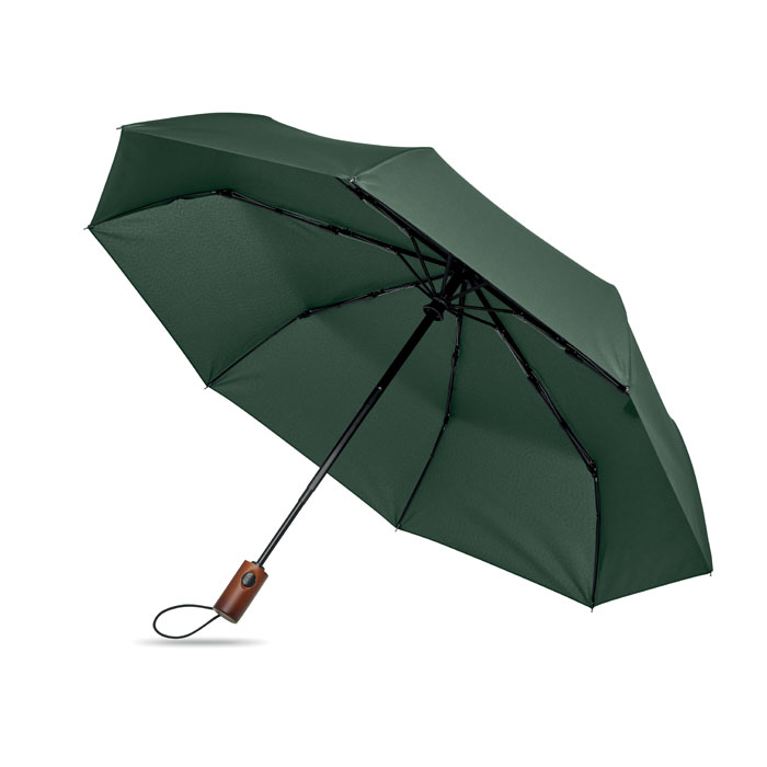 21" parasol automatyczny z drewnia P178001O zielony