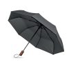 21" parasol automatyczny z drewnia P178001O kamienny szary