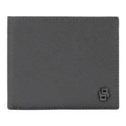 Portfel Double B Saffiano Szary P153537P PM-HLW526H