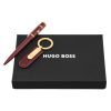 Zestaw HUGO BOSS Bordowy (długopis i brelok) P153562P 1 Zestaw HUGO BOSS Bordowy (długopis i brelok) P153562P