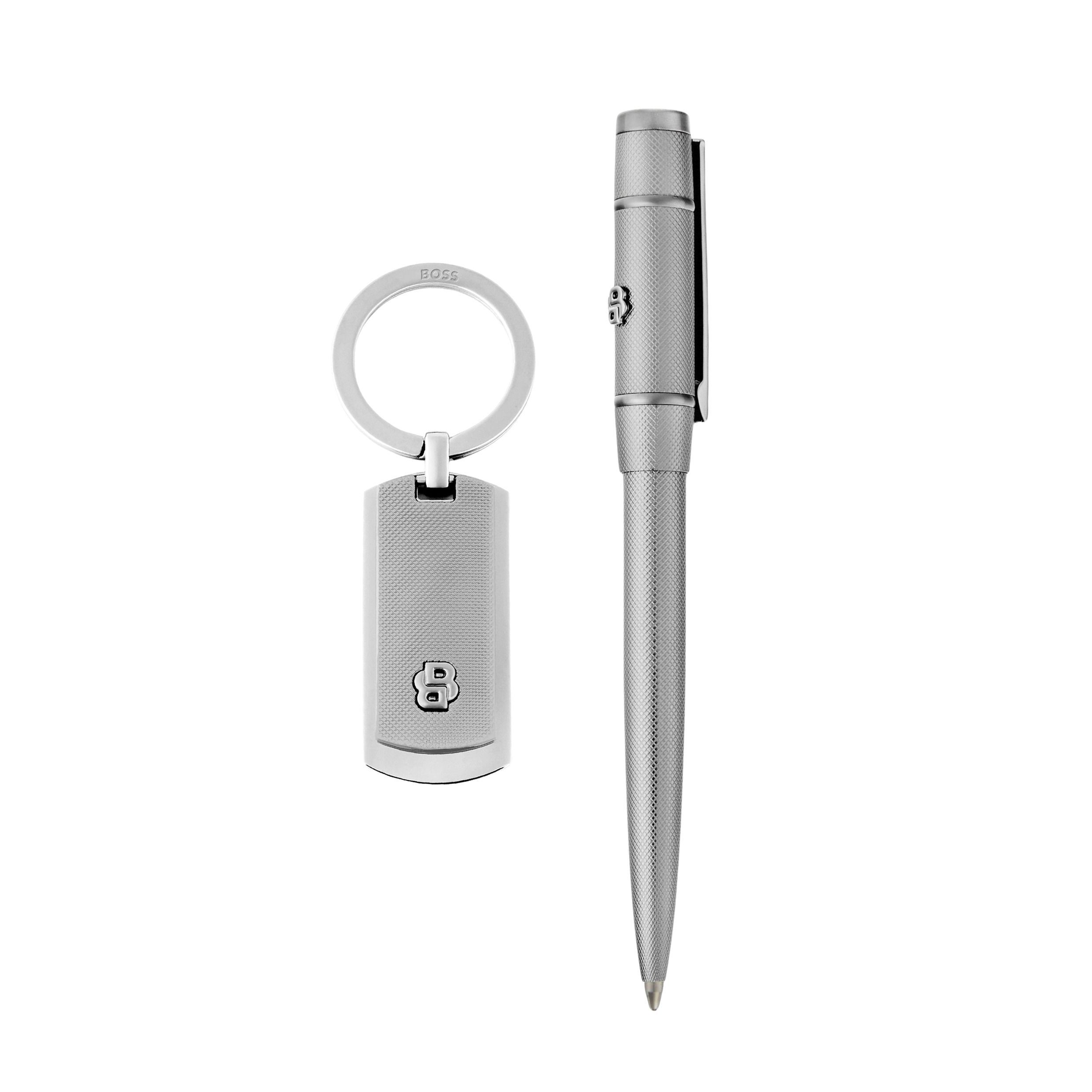 Zestaw HUGO BOSS Chrom (długopis i brelok) P153567P 2 Zestaw HUGO BOSS Chrom (długopis i brelok) P153567P