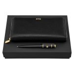 Zestaw HUGO BOSS Czarny (długopis i portfel podróżny) P153569P 