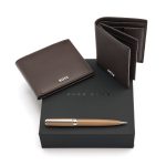Zestaw HUGO BOSS (długopis, etui na karty i portfel) P153552P 
