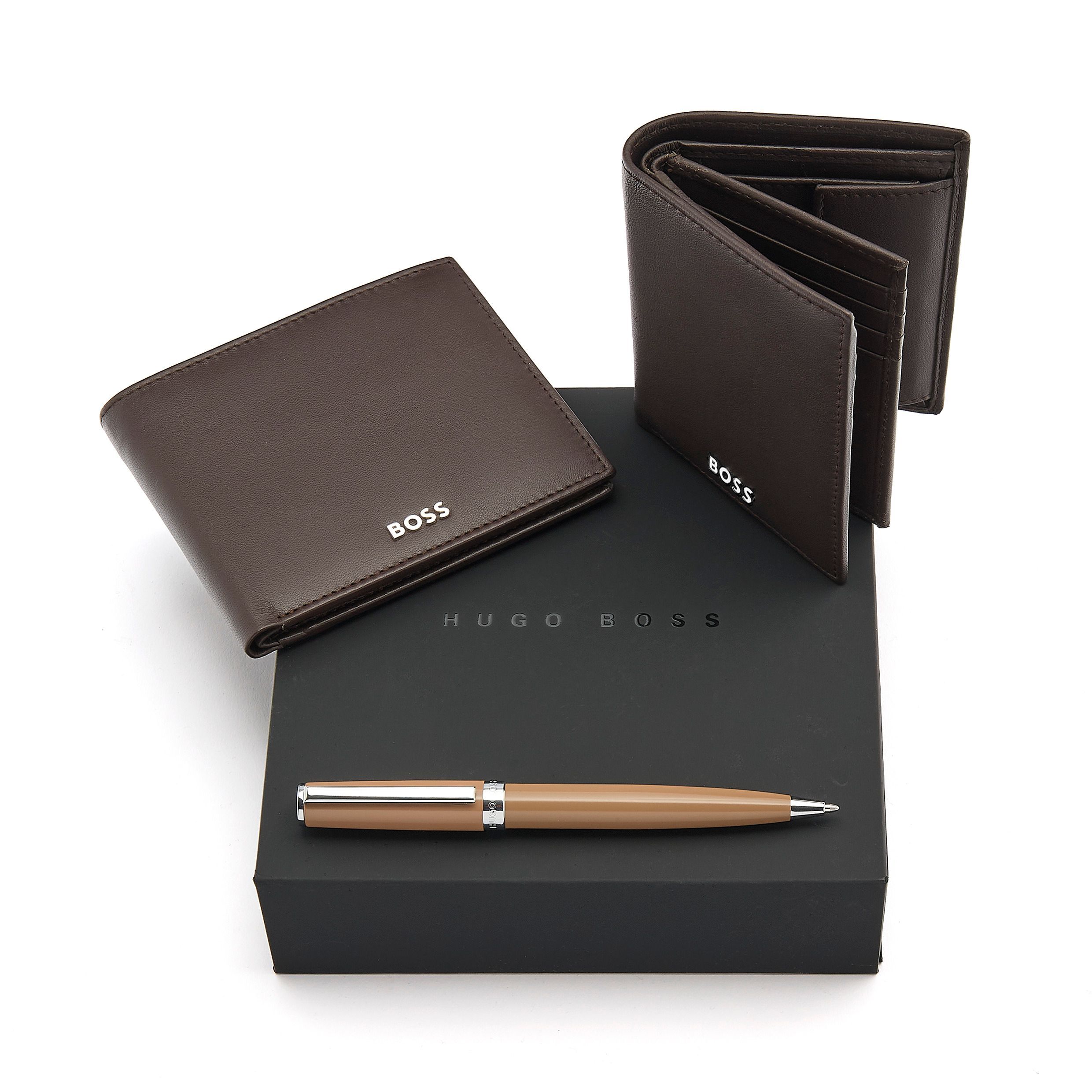 Zestaw HUGO BOSS (długopis, etui na karty i portfel) P153552P PM-HPBGW403Y