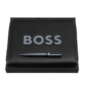 Zestaw HUGO BOSS (długopis i teczka konferencyjna A5) P153579P 