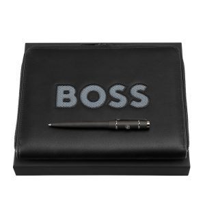 Zestaw HUGO BOSS (długopis i teczka konferencyjna A5) P153582P 