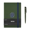 Zestaw HUGO BOSS Forest Green (długopis i notes A5) P153557P