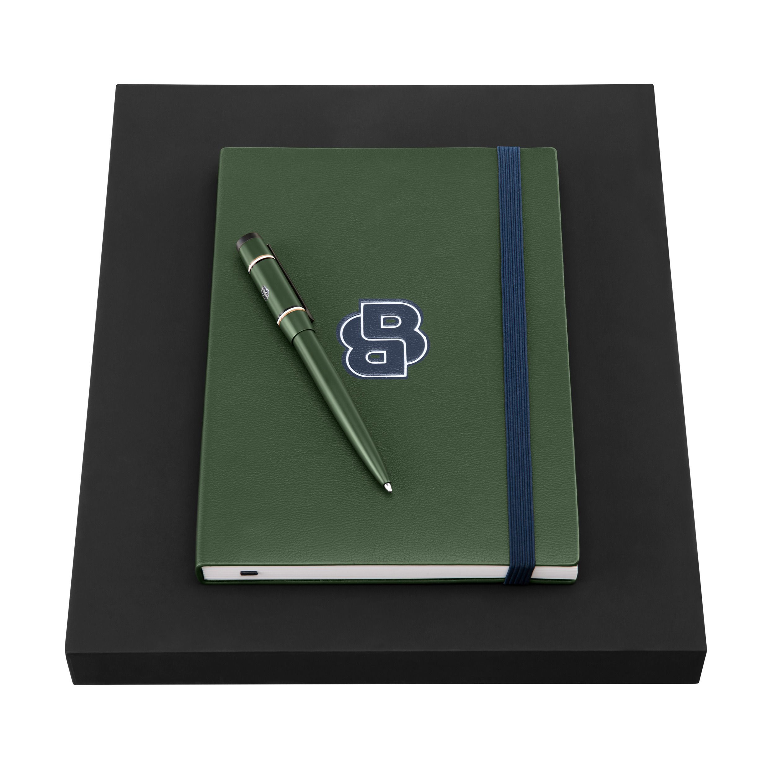 Zestaw HUGO BOSS Forest Green (długopis i notes A5) P153557P PM-HPBH612T