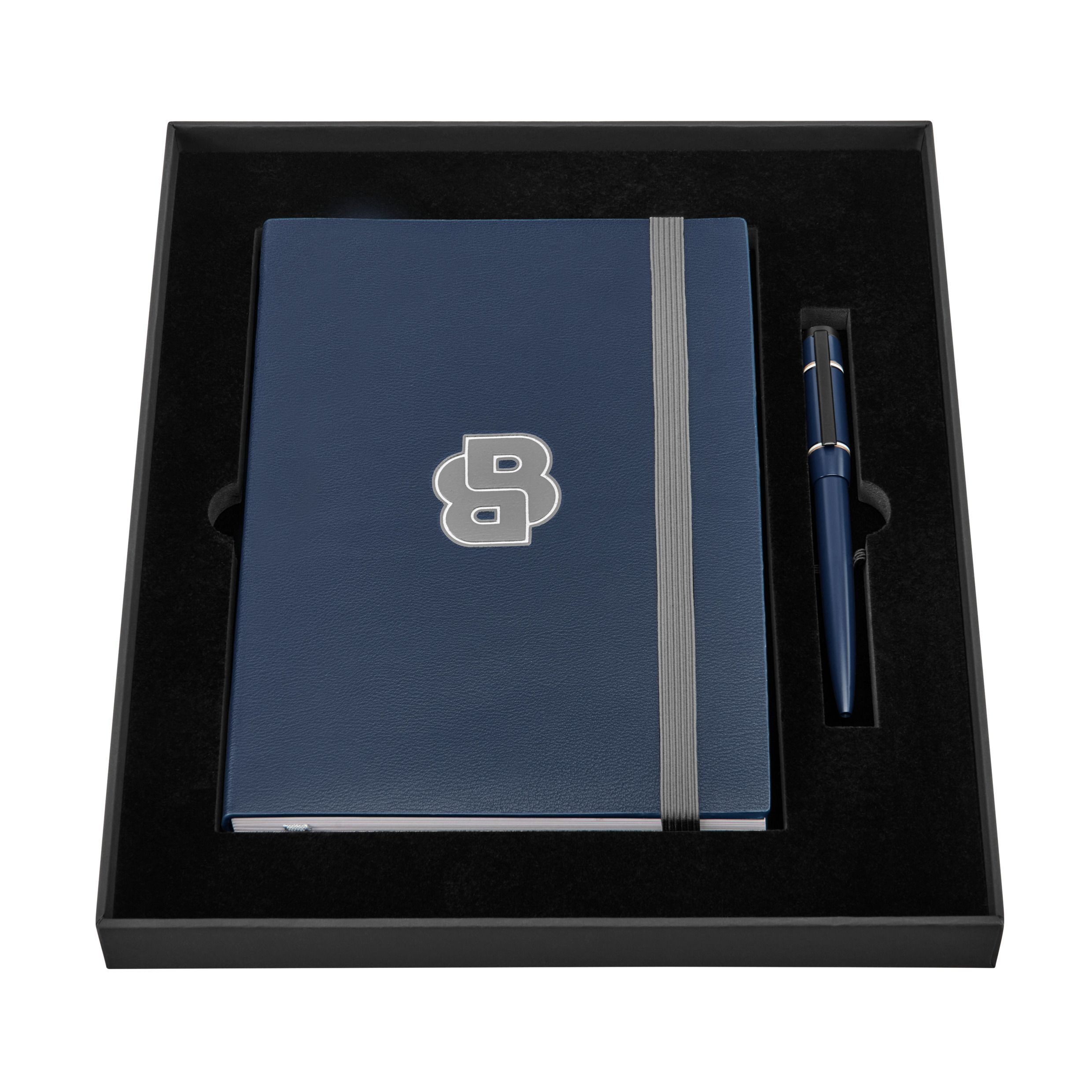 Zestaw HUGO BOSS Granatowy (długopis i notes A5) P153555P