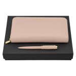 Zestaw HUGO BOSS Nude (długopis i portfel podróżny) P153572P 