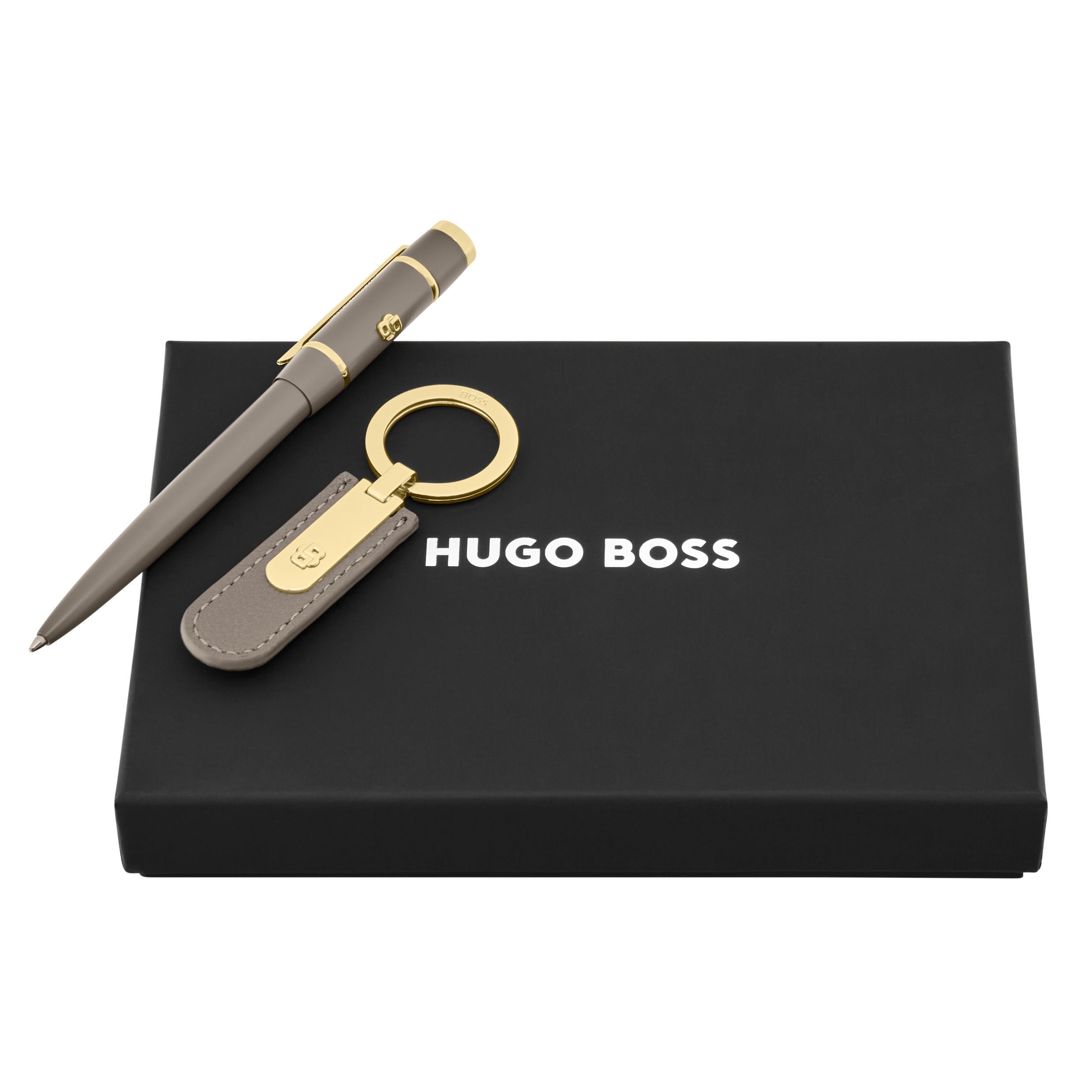 Zestaw HUGO BOSS Taupe (długopis i brelok) P153565P PM-HPBK616Z