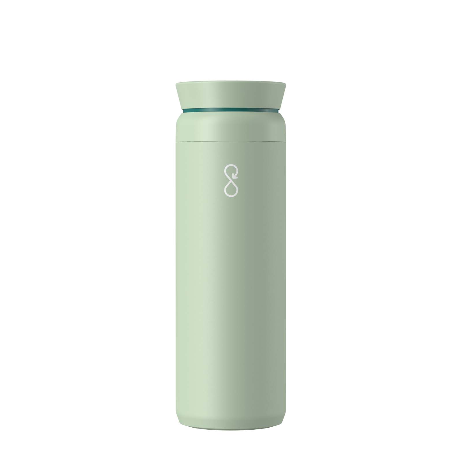 Ocean Bottle Peak Brew 590 ml kubek z recyklingowanej stali nierdzewnej P159985C jasny zielony
