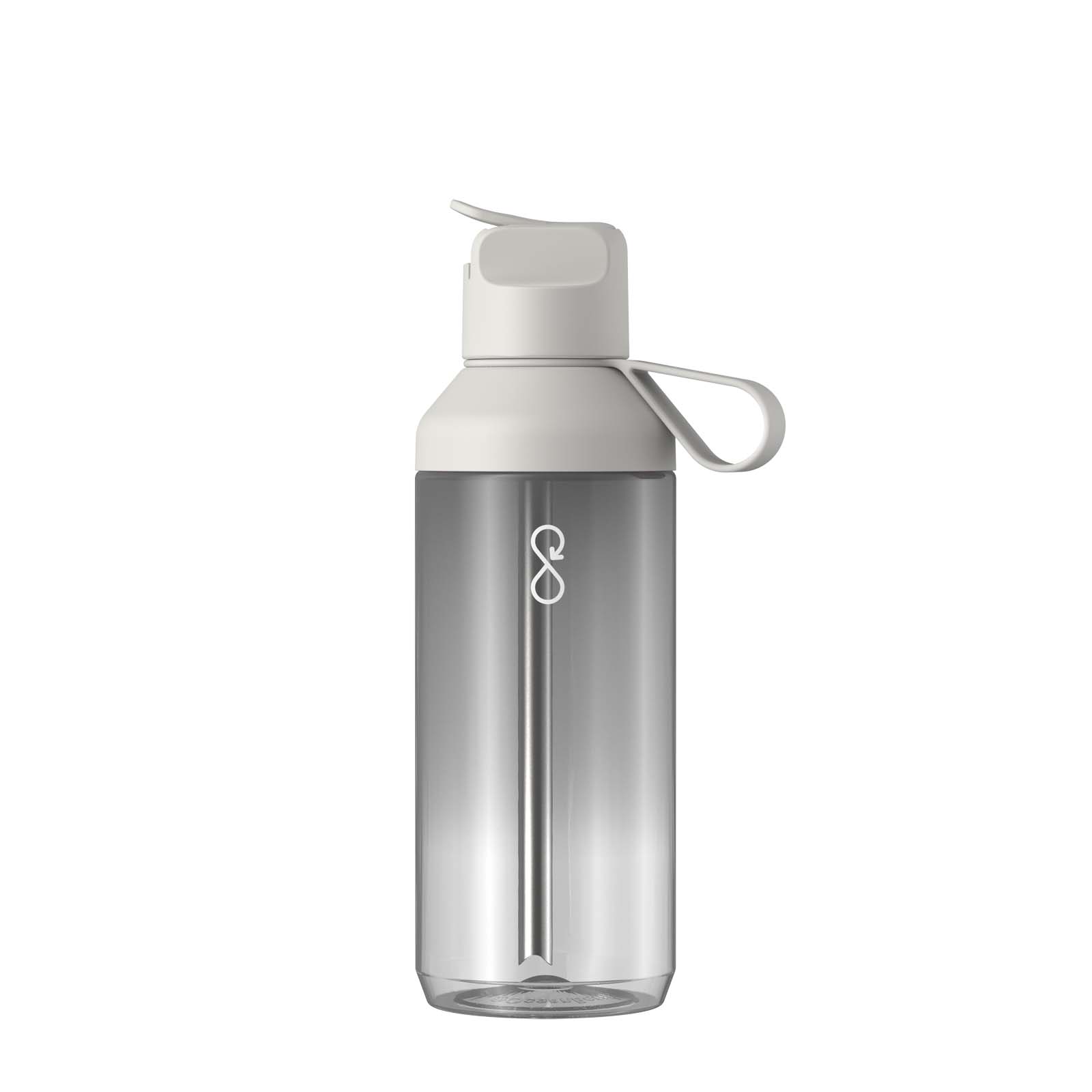 Bidon na wodę Ocean Bottle GO Clear 710 ml P178938C kamienny szary
