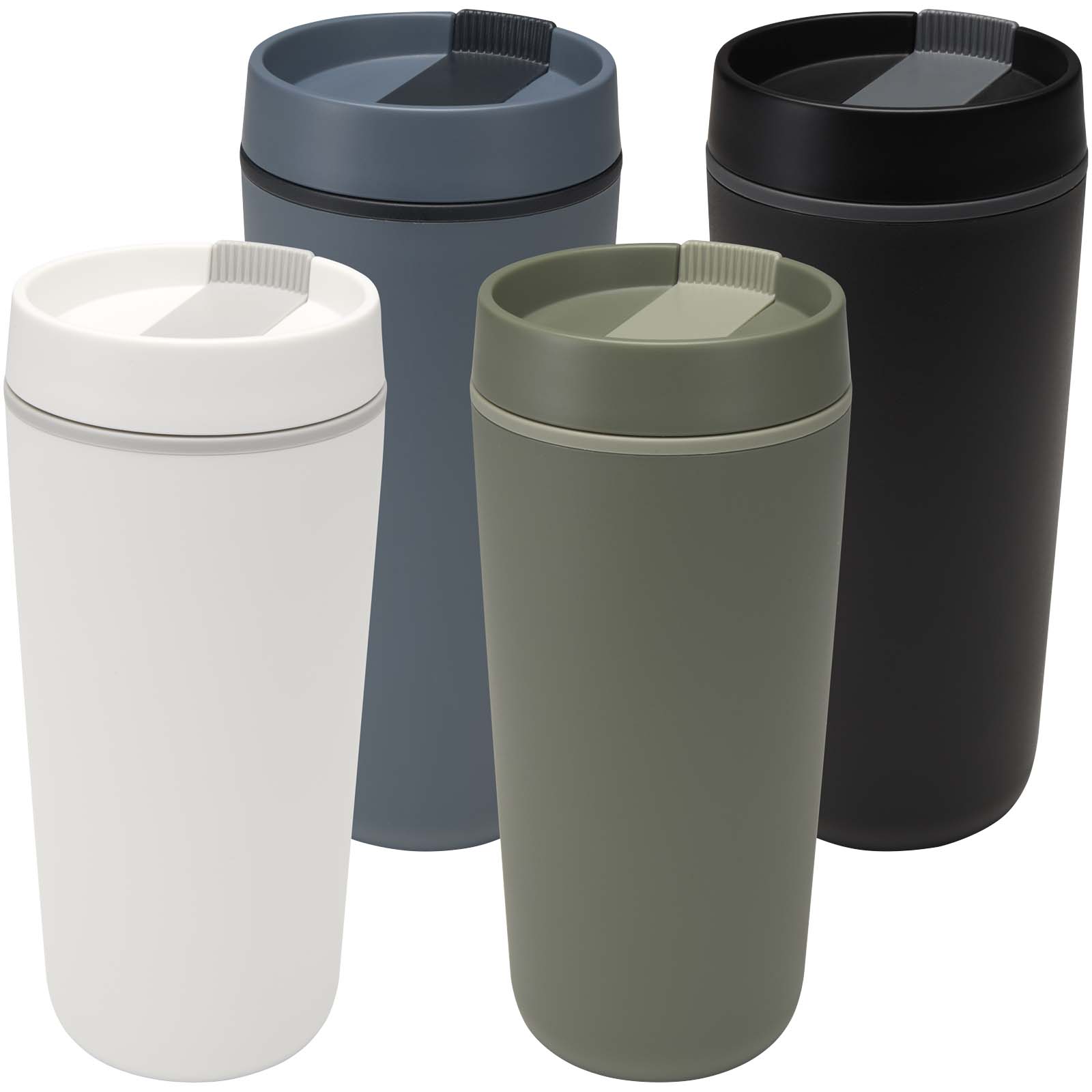 Sedona - kubek plastikowy o pojemności 480 ml, z podwójnymi ściankami P179023C PFC-100953-W