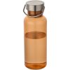 Thor - bidon na wodę wykonany z recyklingowanego tworzywa RPET certyfikowanego standardem RCS, pojemność 600 ml P179037C pomarańczowy