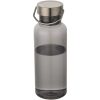 Thor - bidon na wodę wykonany z recyklingowanego tworzywa RPET certyfikowanego standardem RCS, pojemność 600 ml P179037C czarny