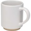 Camilla - kubek ceramiczny o pojemności 180 ml, z matowym wykończeniem. Można go wkładać jeden w drugi. P179045C biały