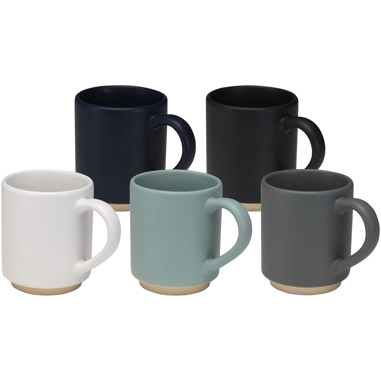Camilla - kubek ceramiczny o pojemności 180 ml, z matowym wykończeniem. Można go wkładać jeden w drugi. P179045C PFC-100960-W Camilla - kubek ceramiczny o pojemności 180 ml, z matowym wykończeniem. Można go wkładać jeden w drugi. P179045C PFC-100960-W