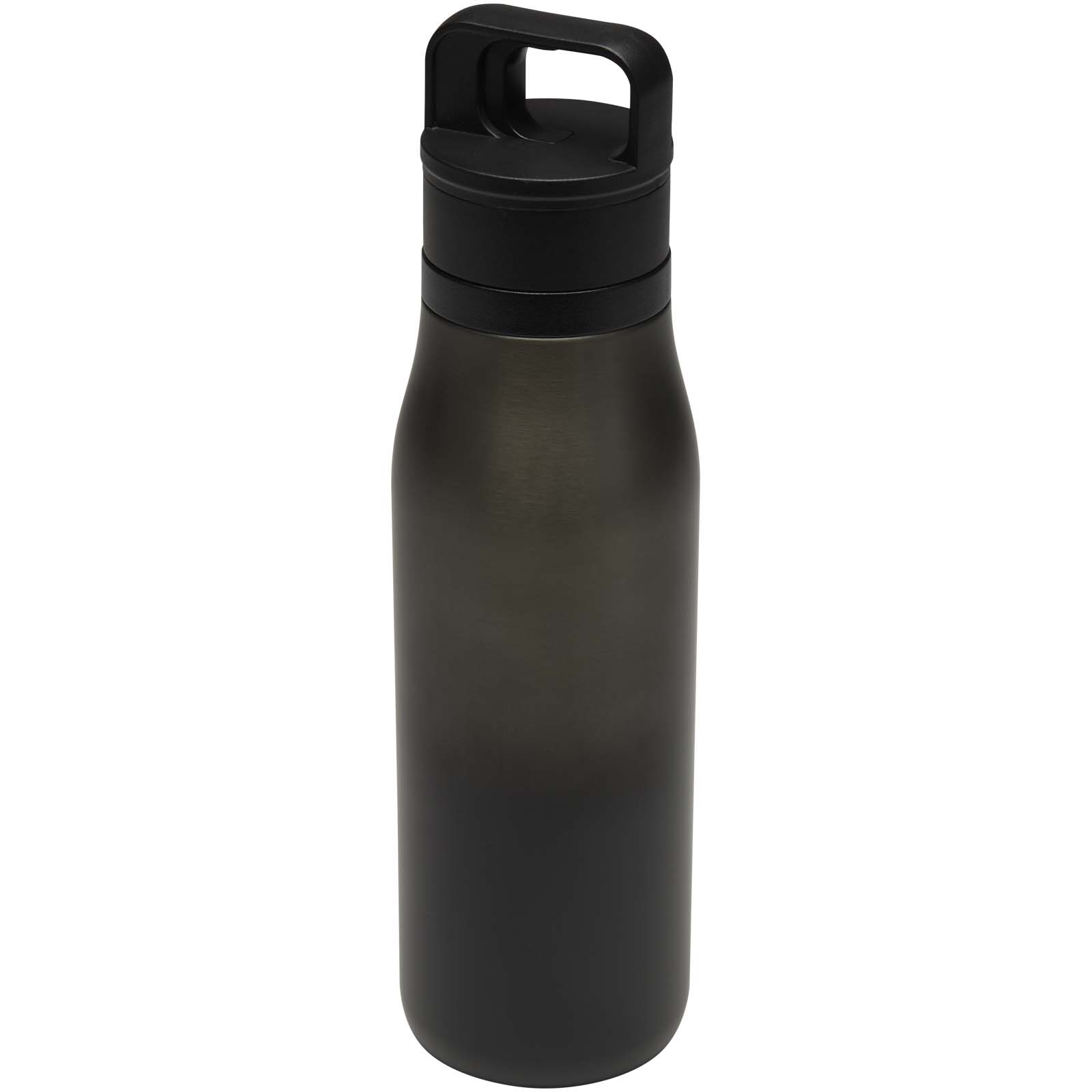 SMART - kubek termiczny o pojemności 500 ml wykonany ze stali nierdzewnej pochodzącej z recyklingu (certyfikat RCS), z podwój P179050C czarny SMART - kubek termiczny o pojemności 500 ml wykonany ze stali nierdzewnej pochodzącej z recyklingu (certyfikat RCS), z podwój P179050C czarny