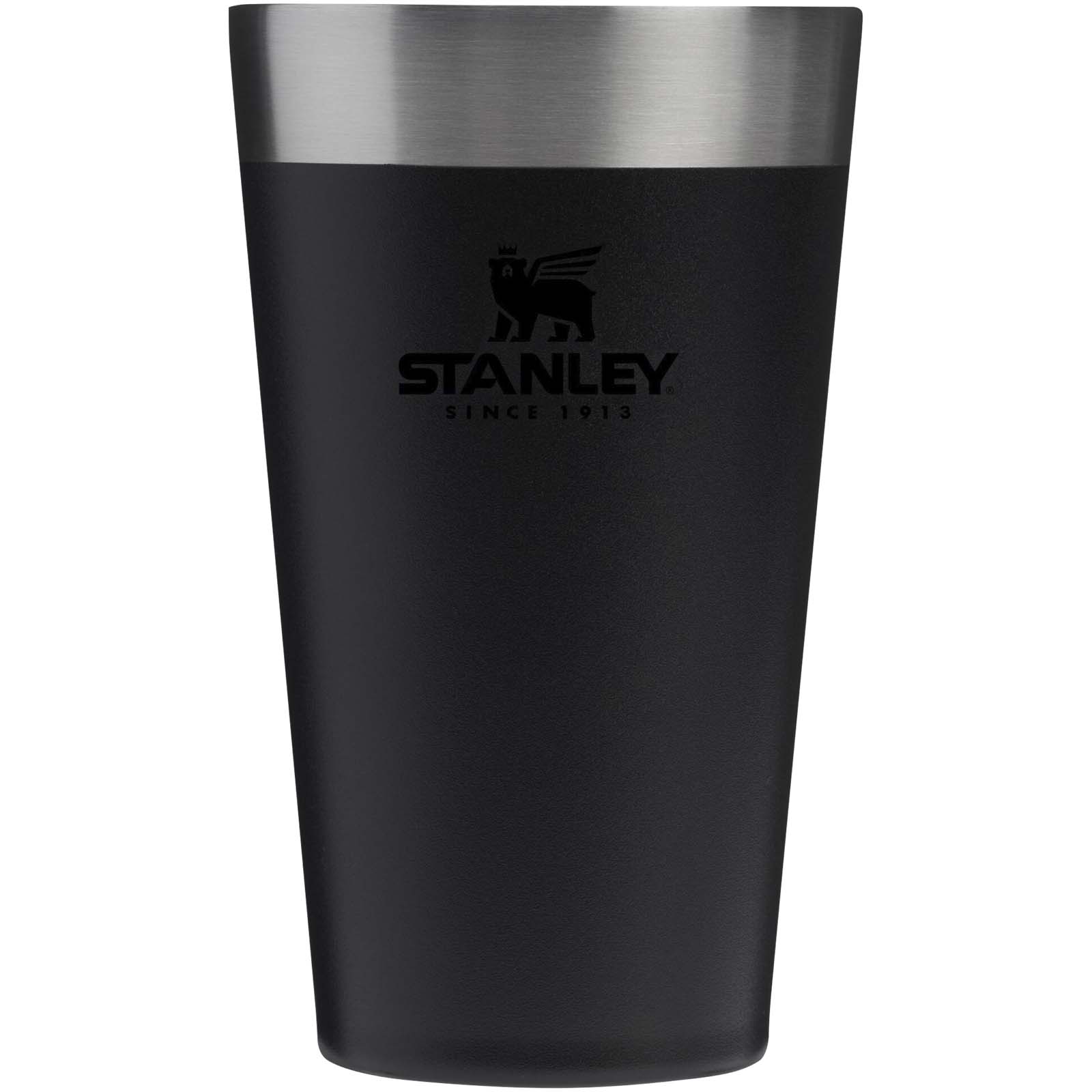 Stanley Stacking termoizolowany kubek ze stali nierdzewnej o pojemności 470 ml P179307C czarny