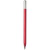 SMART - SMART długopis kulkowy z mechanizmem obrotowym typu twist z recyklingowanego aluminium (czarny tusz). P179078C czerwony
