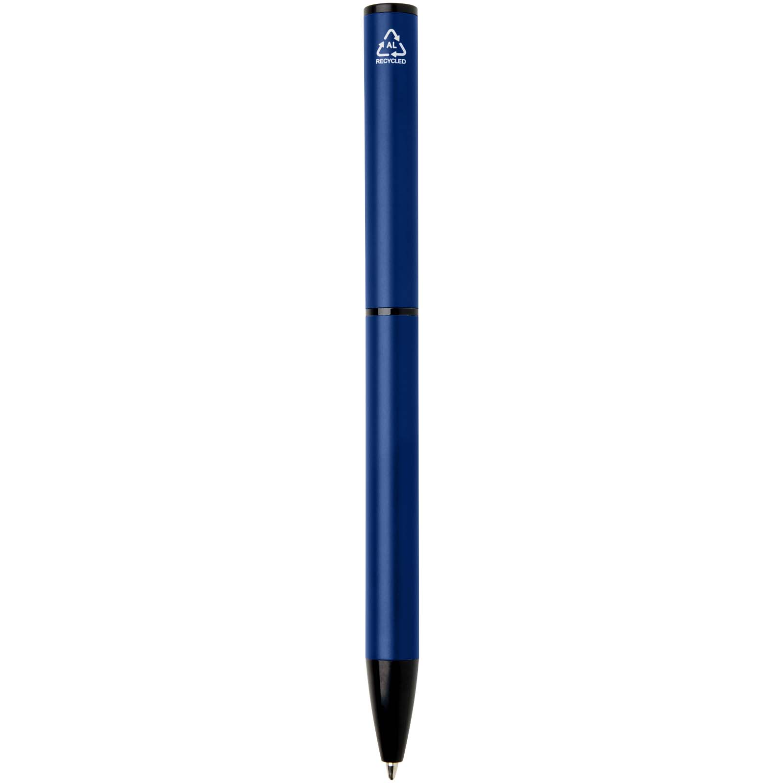 Verton - długopis obrotowy z aluminium z recyklingu, z etui (niebieski wkład) P179092C oceaniczny niebieski Verton - długopis obrotowy z aluminium z recyklingu, z etui (niebieski wkład) P179092C oceaniczny niebieski