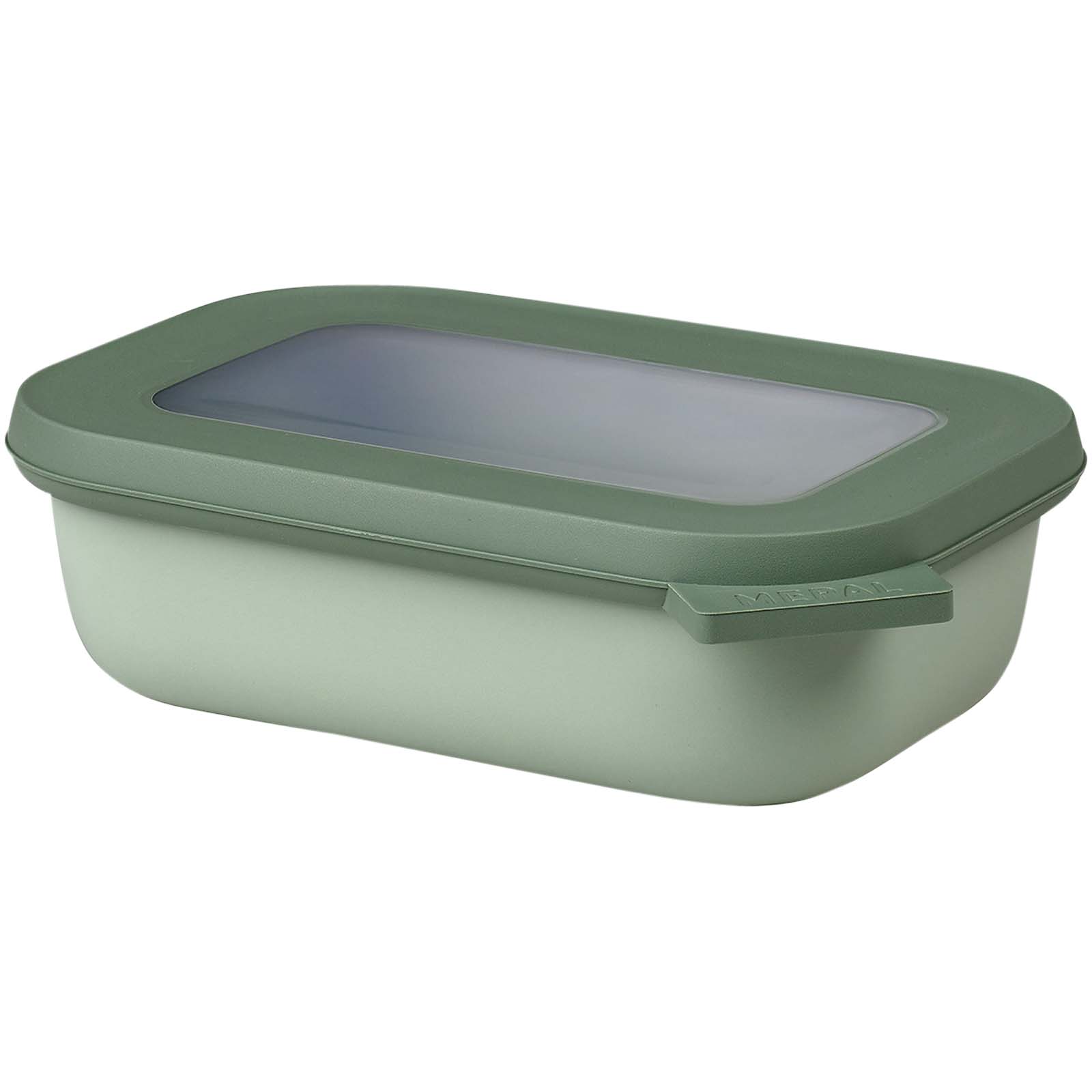 Mepal Cirqula 500 ml – prostokątna wszechstronna miska P179342C szałwiowy zielony Mepal Cirqula 500 ml – prostokątna wszechstronna miska P179342C szałwiowy zielony