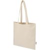 Madras Blend torba na zakupy z bawełny z recyklingu z certyfikatem GRS o gramaturze 140 g/m² i pojemności 7l P121307C naturalny Madras Blend torba na zakupy z bawełny z recyklingu z certyfikatem GRS o gramaturze 140 g/m² i pojemności 7l P121307C naturalny
